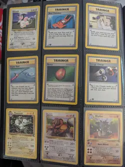 Vintage Pokemon Card Lot of 75+ 1999-2000s Era Gym Heroes Challenge Fossil Neo - Image 3