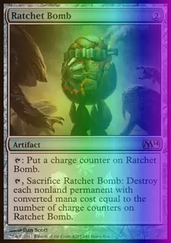 FOIL Ratchet Bomb PL Promos MTG Magic the Gathering Artifact English Card - Image 1