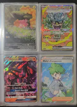 Pokemon Card Binder Collection 40+ ULTRA RARES 100+ HOLOS Booster Packs and Bulk - Image 3