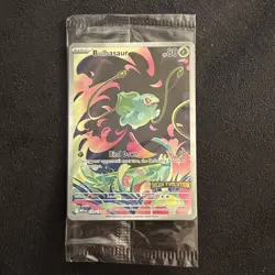 Pokemon Mega Evolution Bulbasaur Sir Promo Card Box Topper Sealed! - Image 1
