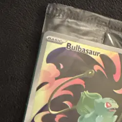 Pokemon Mega Evolution Bulbasaur Sir Promo Card Box Topper Sealed! - Image 2