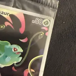 Pokemon Mega Evolution Bulbasaur Sir Promo Card Box Topper Sealed! - Image 3
