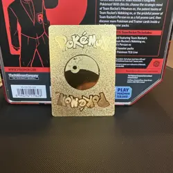 Pokemon Pikachu V 190hp Gold Foil Fan Art Collector Card TCG - Image 2
