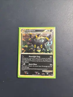 Pokemon TCG Umbreon Holo Card Undaunted Cracked Ice 10/90 - Image 1