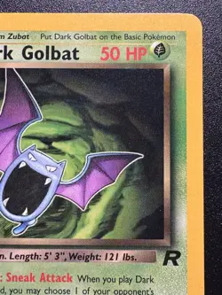 Dark Golbat 24/82 Team Rocket Pokemon Card Rare Near Mint - Image 4