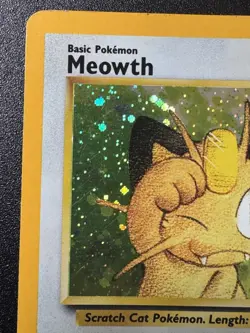 Meowth GB Promo 10 Black Star WoTC Pokemon Card Holo Foil Rare HP - Image 3
