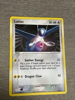 2004 Latios 2/10 Holo Rare Promo Pokemon TCG EX Trainer Kit Card - Image 1