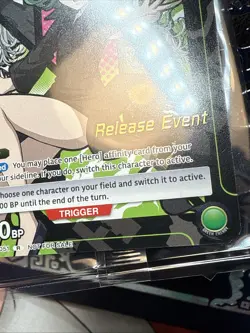 Union Arena One Punch Man Release Event promo card Terrible Tornado OPM-1-51 - Image 3