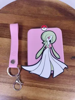 Gardevoir Pokemon Tcg Silicone Card Display Keychain Nintendo - Image 1