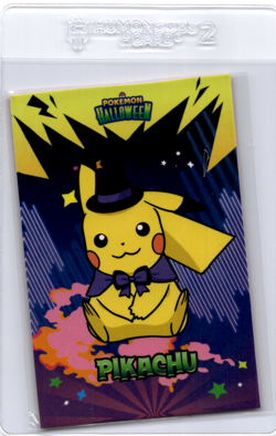Pikachu Pokemon Halloween Database pokemon card - Image 1