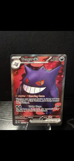 Gengar EX Holo Pokemon Card 193/162 Sv05: Temporal Forces - Image 1