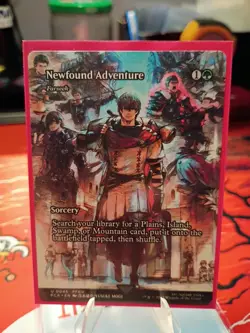 Newfound Adventure - Showcase - MtG Final Fantasy - NM - - Image 1