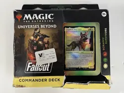 Magic: The Gathering - Fallout Commander Deck - Scrappy Survivors New/Box Damage - Image 1