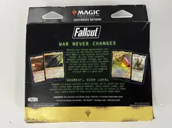 Magic: The Gathering - Fallout Commander Deck - Scrappy Survivors New/Box Damage - Image 4