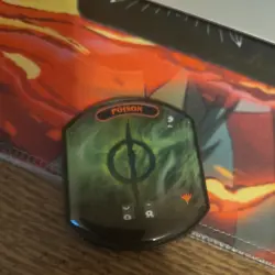 MTG - Poison counter- Menace - Ultra Pro - Relic Token - 2018 - Image 1