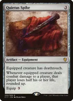 Quietus Spike Regular - Commander 2017 MTG-NM - Image 1