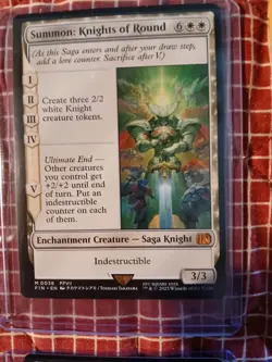 MTG Final Fantasy Summons Lot. 2 Mythic 1 Rare. Bahamut, Knights And Odin - Image 3