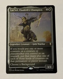 Lae'zel, Vlaakith's Champion Foil Etched - CL: Battle For Baldur's Gate NM - Image 1