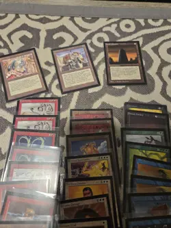 Magic the Gathering MTG Collectors Edition CE Partial Set with Box approx 160 - Image 5