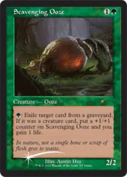 Scavenging Ooze - Foil - Love Your LGS 2021 Promo - Unique & Misc Promos #5 MTG - Image 1