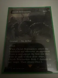 Orcish Bowmasters (Borderless) Universes Beyond: the Lord of the Rings: Tales of - Image 1