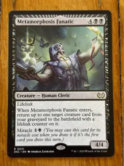 Metamorphosis Fanatic - Duskmourn - MTG - 0021 - Image 1