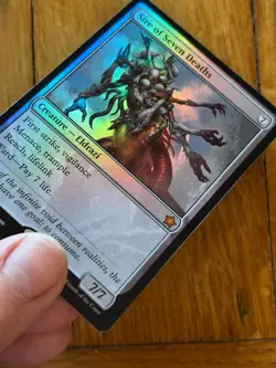 Sire of Seven Deaths - Foundations - MTG - FOIL - 0001 - Image 2