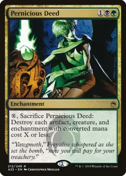 Pernicious Deed - Masters 25 (A25) - LP - Magic The Gathering MTG - Image 1
