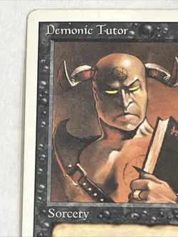MTG - Demonic Tutor (Revised) LP Excellent Condition - Image 2