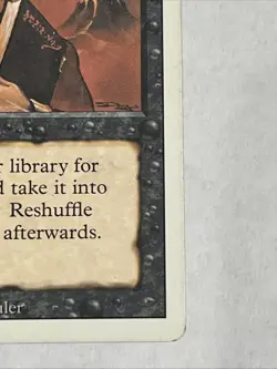 MTG - Demonic Tutor (Revised) LP Excellent Condition - Image 4