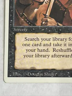 MTG - Demonic Tutor (Revised) LP Excellent Condition - Image 5