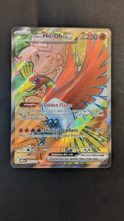 Ethan's Ho-Oh ex 209/182 Pokemon Destined Rivals Pack Fresh - Image 1