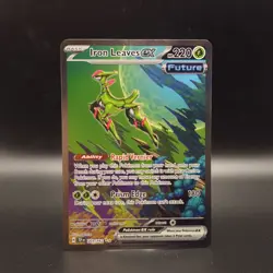 Pokemon - Iron Leaves EX 203/162 - Special Illustration Rare NM/M - Image 1