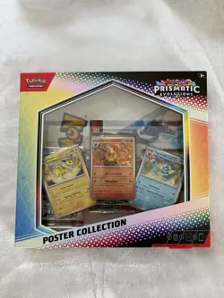POKEMON PRISMATIC EVOLUTIONS POSTER COLLECTION BRAND NEW FACTORY SEALED TCG RARE - Image 2