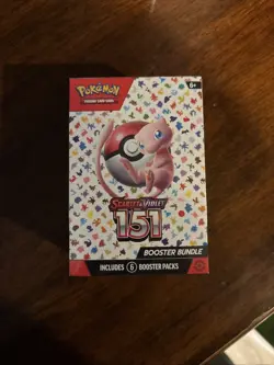 Pokemon TCG Scarlet and Violet 151 Booster Bundle English Edition - Image 1