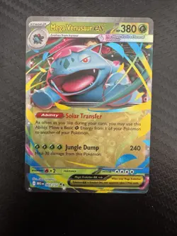 Pokemon TCG Mega Venusaur ex 003/132 Mega Evolutions Pack Fresh NM+ - Image 1