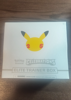 Pokemon Celebrations Elite Trainer Box ETB 25th Anniversary New Factory Sealed - Image 2