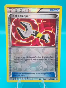 Tool Scrapper 116/124 Dragons Exalted Pokemon TCG Reverse Holo Lightly Played - Image 1