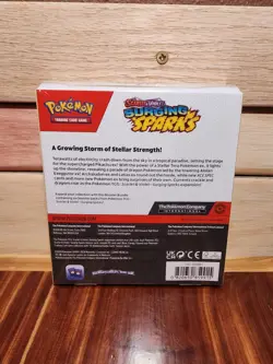 Pokemon TCG Surging Sparks SV08 Booster Bundle TCG 6 packs New Sealed - Image 2