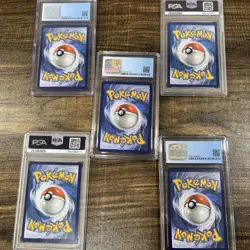 PSA Pokemon Lot Of Rainbow Rare Darkrai Gyarados Tag Team - Image 2