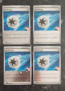 4 x Jet Energy - Play! Prize Pack Series - Holo - Stamped - Pokemon TCG - Image 1