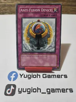Yu-Gi-Oh Anti Fusion Device STON 1st Edition Common Light Played - Image 1