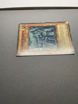 Yu-Gi-Oh! Fortress Warrior Super Rare 1st Edition DP08-EN010 MP - Image 3
