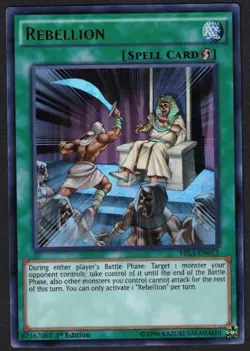 Yugioh Rebellion MIL1-EN013 Ultra Rare 1st - LP - Image 1
