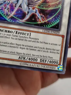 Cosmic Blazar Dragon - LED6-EN029 - Common - Yugioh - Image 3