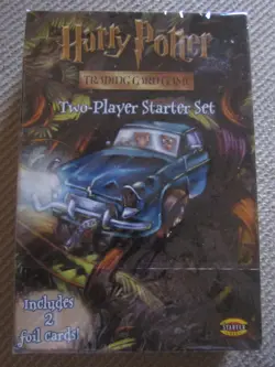Sealed Harry Potter Chamber of Secrets Trading Cards Two Player Starter Set - Image 1