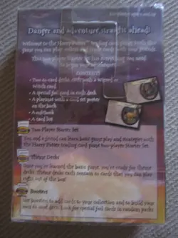 Sealed Harry Potter Chamber of Secrets Trading Cards Two Player Starter Set - Image 2