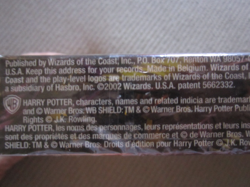 Sealed Harry Potter Chamber of Secrets Trading Cards Two Player Starter Set - Image 4
