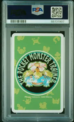 1996 POKEMON GREEN VERSION PLAYING CARDS 5 OF DIAMONDS #118 GOLDEEN PSA 10 - Image 2