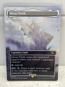 Minas Tirith (0420) Borderless Card the Lord of the Rings: Tales of Middle-Earth - Image 1